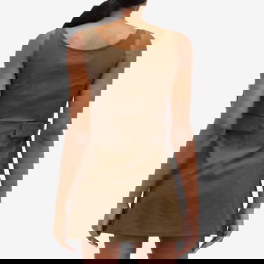 Klä Miaou Miaou Mila Mini Dress with Buckles Brun | 5053NYLOLV, 3