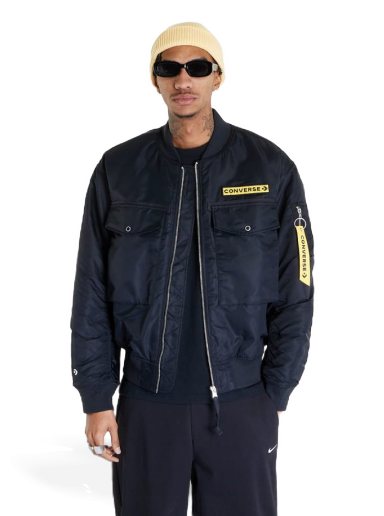 Bomberjacka Converse Military Pack Ma-1 Bomber Jacket Svart | 10023761-A03