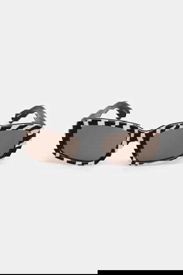 Solglasögon Jacquemus Jacquemus Marino Zebra Print Sunglasses Flerfärgad | JAC64C5SUN, 1