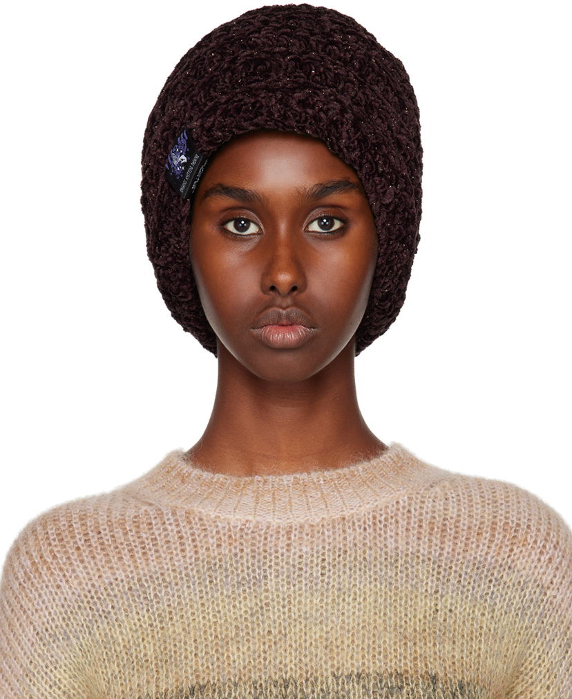 Mössa Vitelli Exclusive Accordion Beanie Purpur | FW22_OKT_B011