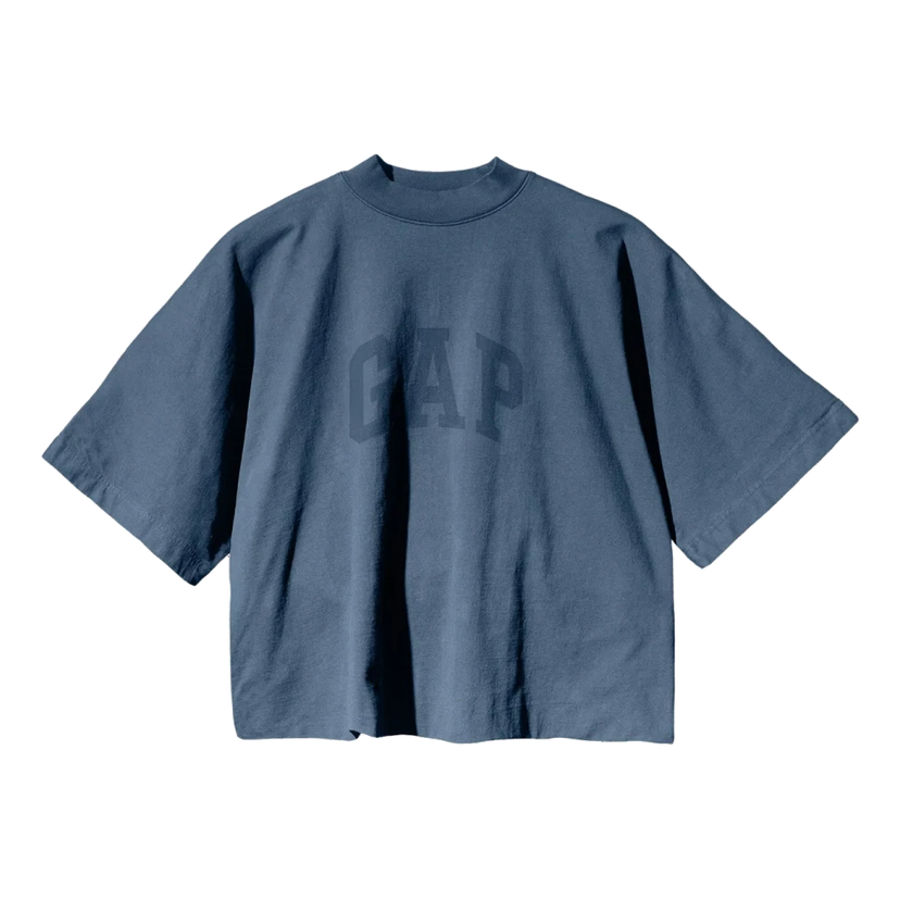 T-shirt GAP Yeezy Gap Engineered By Balenciaga Dove No Seam T-Shirt Blå | 471281-01