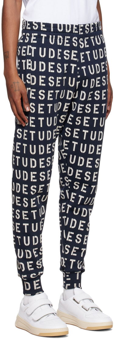 Träningsbyxor Études Études Stencil Lounge Pants Mörkblå | H22MM455OC19PT, 1
