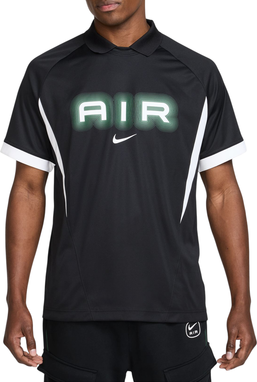 Polotröja Nike Sportswear AIR Football Polo Jersey Svart | hm0173-011