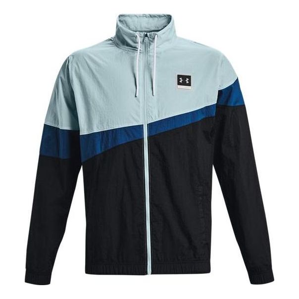 Vindjacka Under Armour Woven Full Zip Jacket Blå | 1366219-478