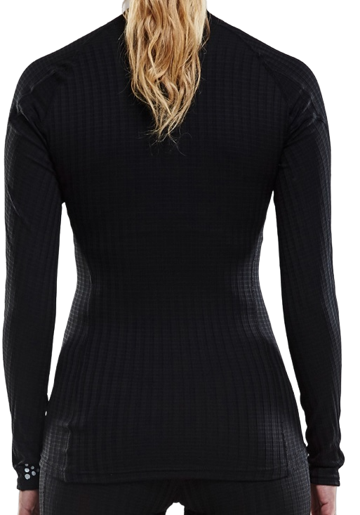 T-shirt Craft Ribbed Long Sleeve Base Layer Top Svart | 1906254-9999, 1