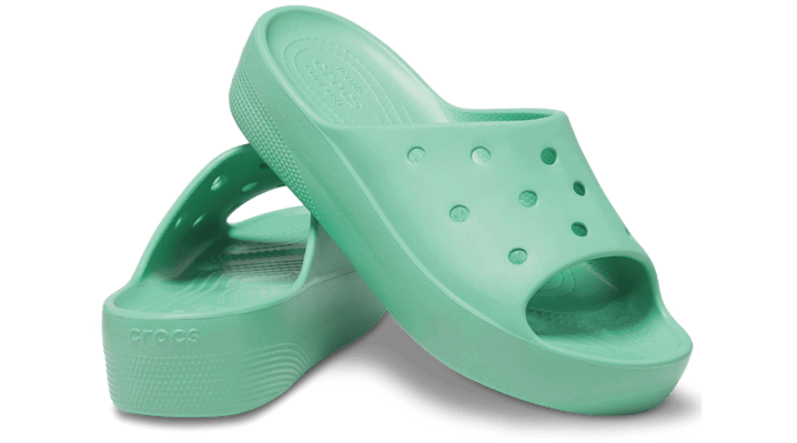 Sneakers och skor Crocs Platform Slides Turkos | 208180-3UG, 1