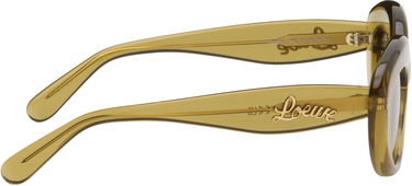Solglasögon Loewe LOEWE Curvy Logo Cat-Eye Sunglasses Grön | LW40153I5196E 192337199646, 1
