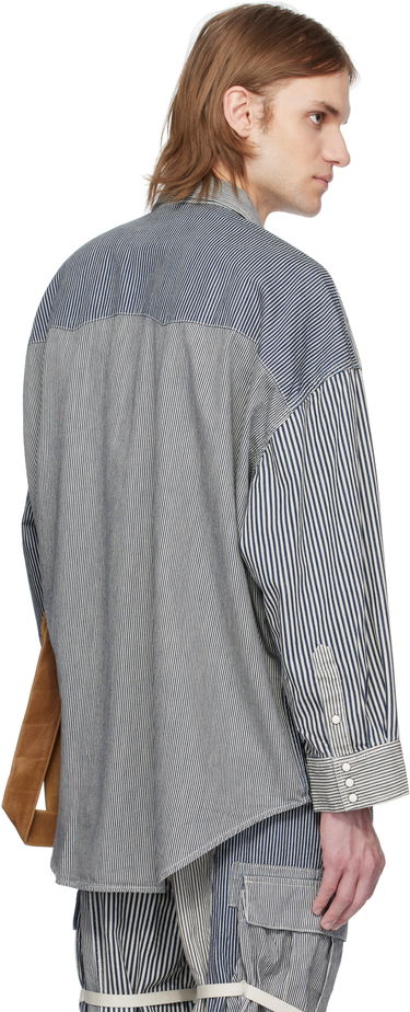 Skjorta R13 R13 Oversized Cowboy Shirt Blå | R13MD028-D212A, 2