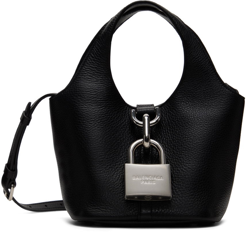 Axelväska Balenciaga Locker S Bag Svart | 771635 2AAWC, 0