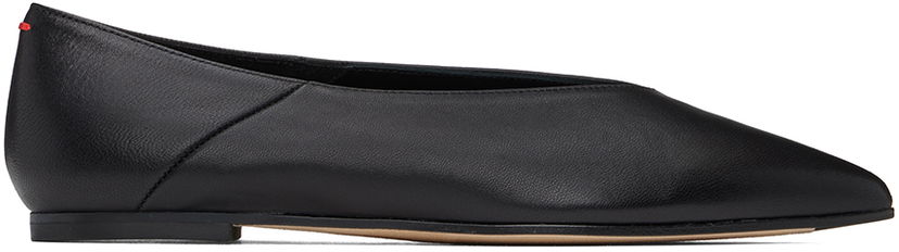 Kläder Aeyde Aeyde Moa Ballerina Flats Svart | A11-FL-VNCP08FL-0118-800-007