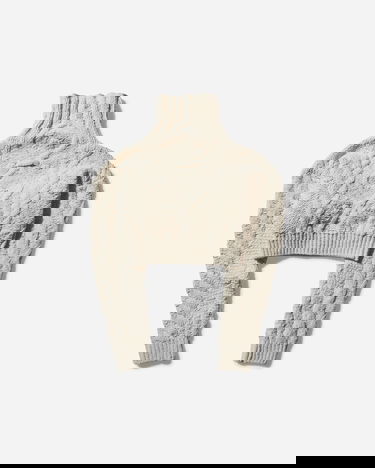 Sweater Jean Paul Gaultier Conical Turtleneck Sweater Beige | 2431FPL058-M081 64, 2