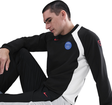 Sweatshirt Nike Paris Saint-Germain Total 90 Soccer Crew-Neck Top Svart | hq9782-010, 5