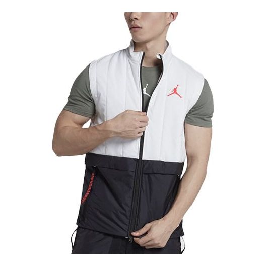 Väst Jordan Jordan AS 23 Engineered Quilted Vest Vit | AJ1057-100