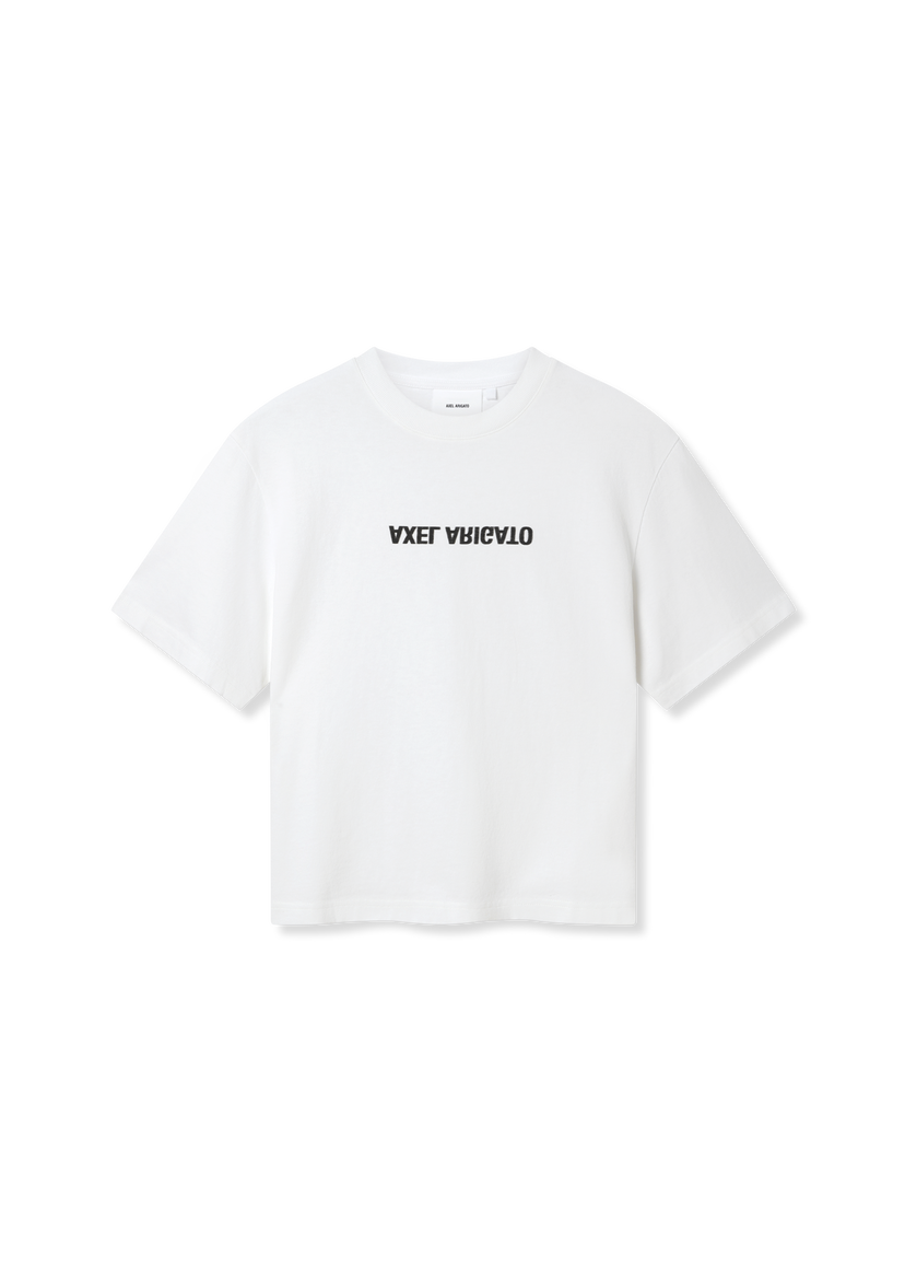 Crop top AXEL ARIGATO Cropped T-Shirt Vit | A3021001