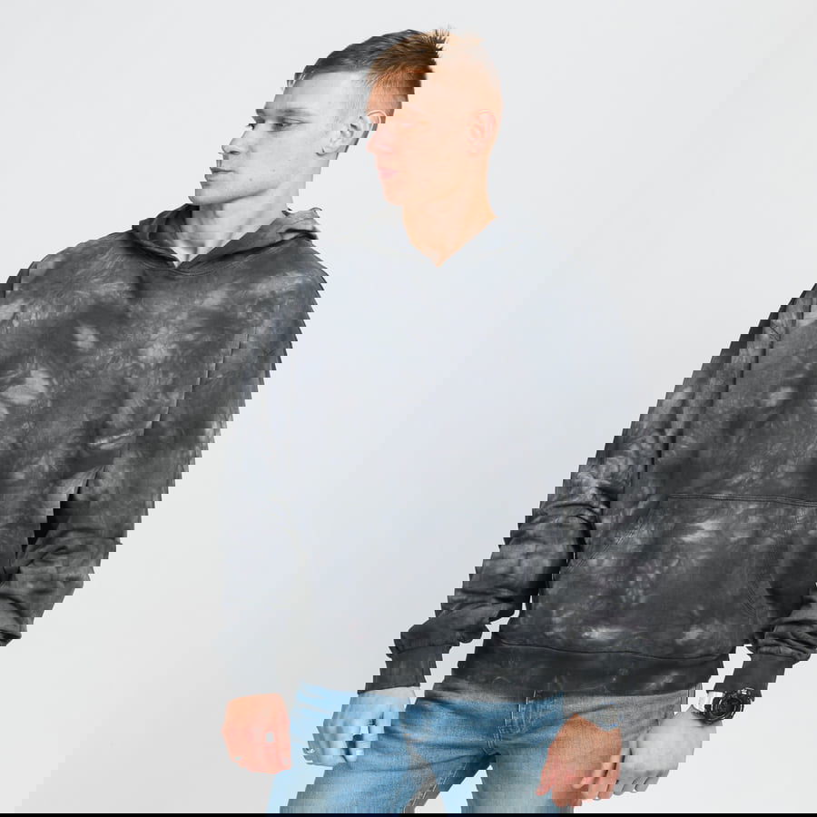 Sweatshirt Urban Classics Tye Dyed Hoody Grå | TB4501, 0