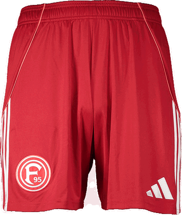 Shorts adidas Originals Fortuna Düsseldorf Home Shorts 2025/26 Röd | 6f95jd7410-home, 0