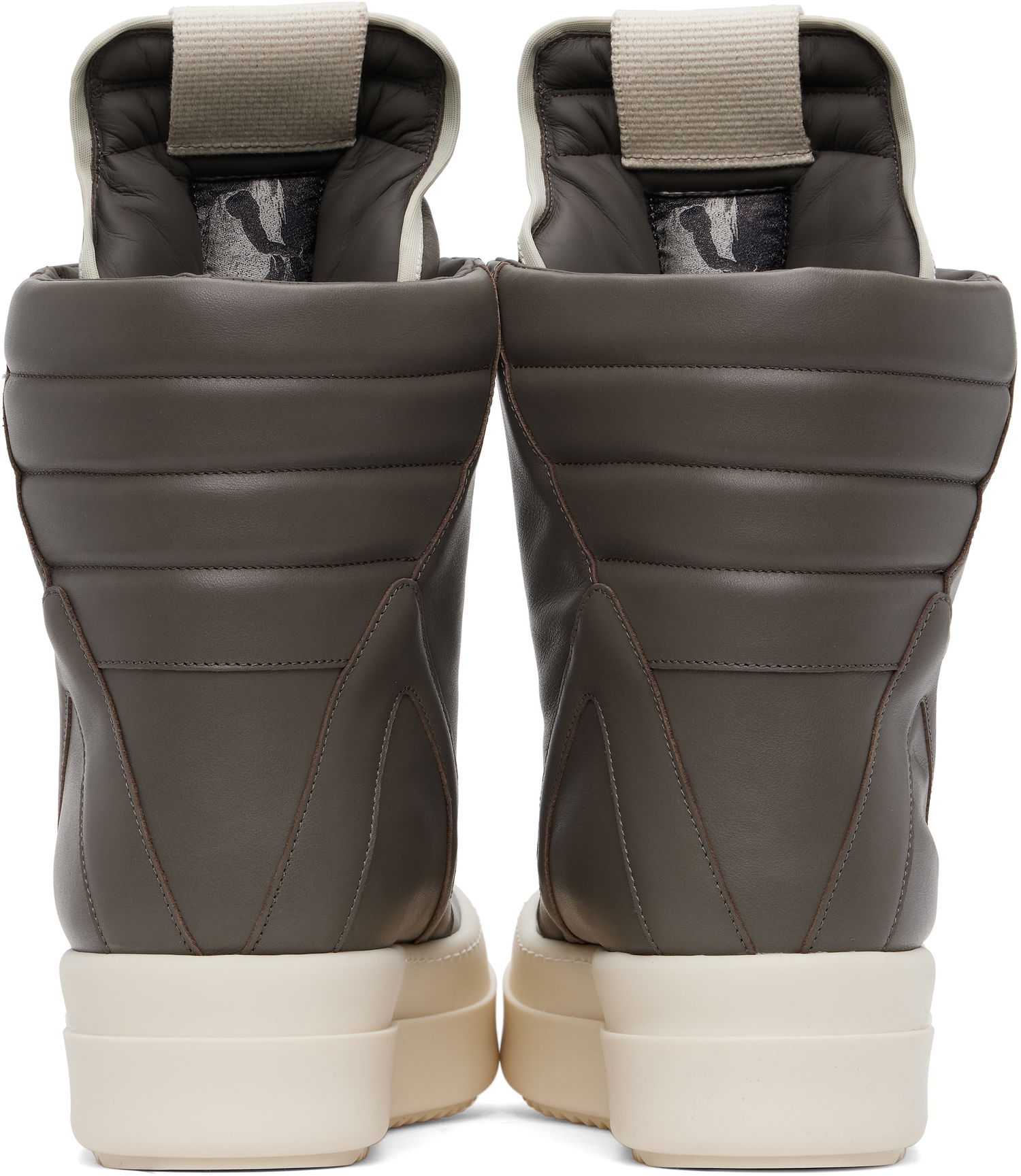 Sneakers och skor Rick Owens Rick Owens Hollywood Mega Geobasket Grön | RR01E5855 LCO, 1