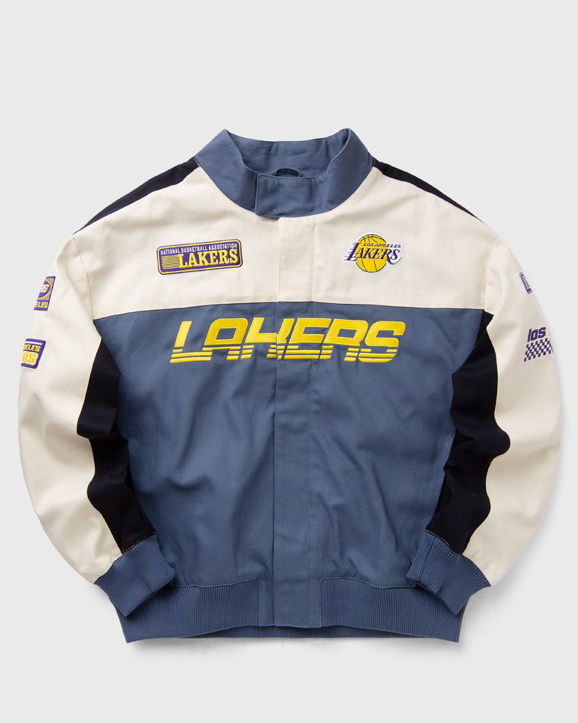 Jacka New Era Los Angeles Lakers NBA Motorsport Jacket Blå | 60684335