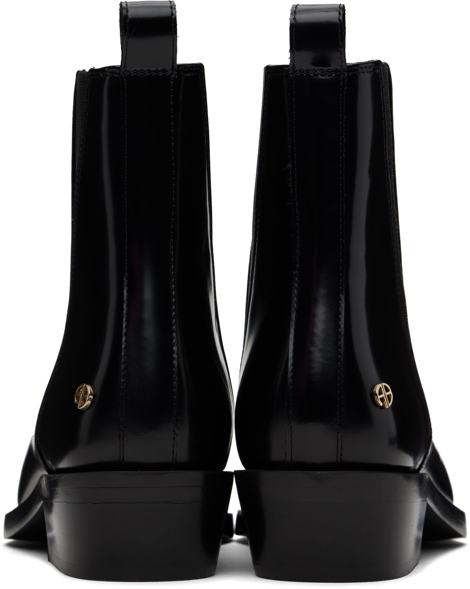 Kläder Anine Bing ANINE BING Bekah Flat Ankle Boots Svart | A-14-10196-050, 1