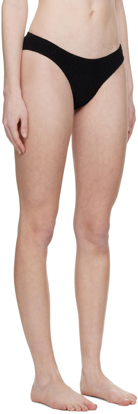 Badkläder TOTEME Smocked Bikini Bottoms Svart | 231-844-795/ 222-899-795, 1