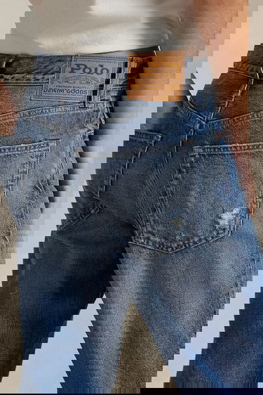 Jeans Polo by Ralph Lauren Polo Ralph Lauren High-Waisted Jeans Vit | 211969410, 4