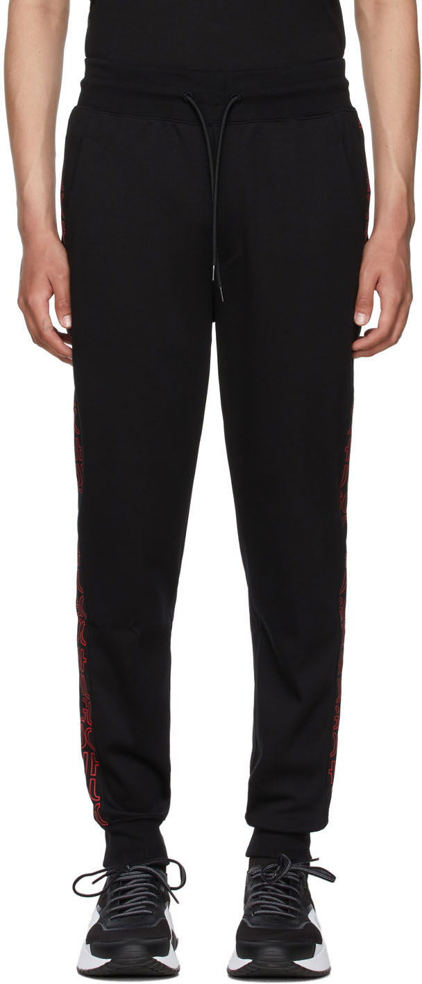Träningsbyxor BOSS HUGO Daky Lounge Pants Svart | 50456884