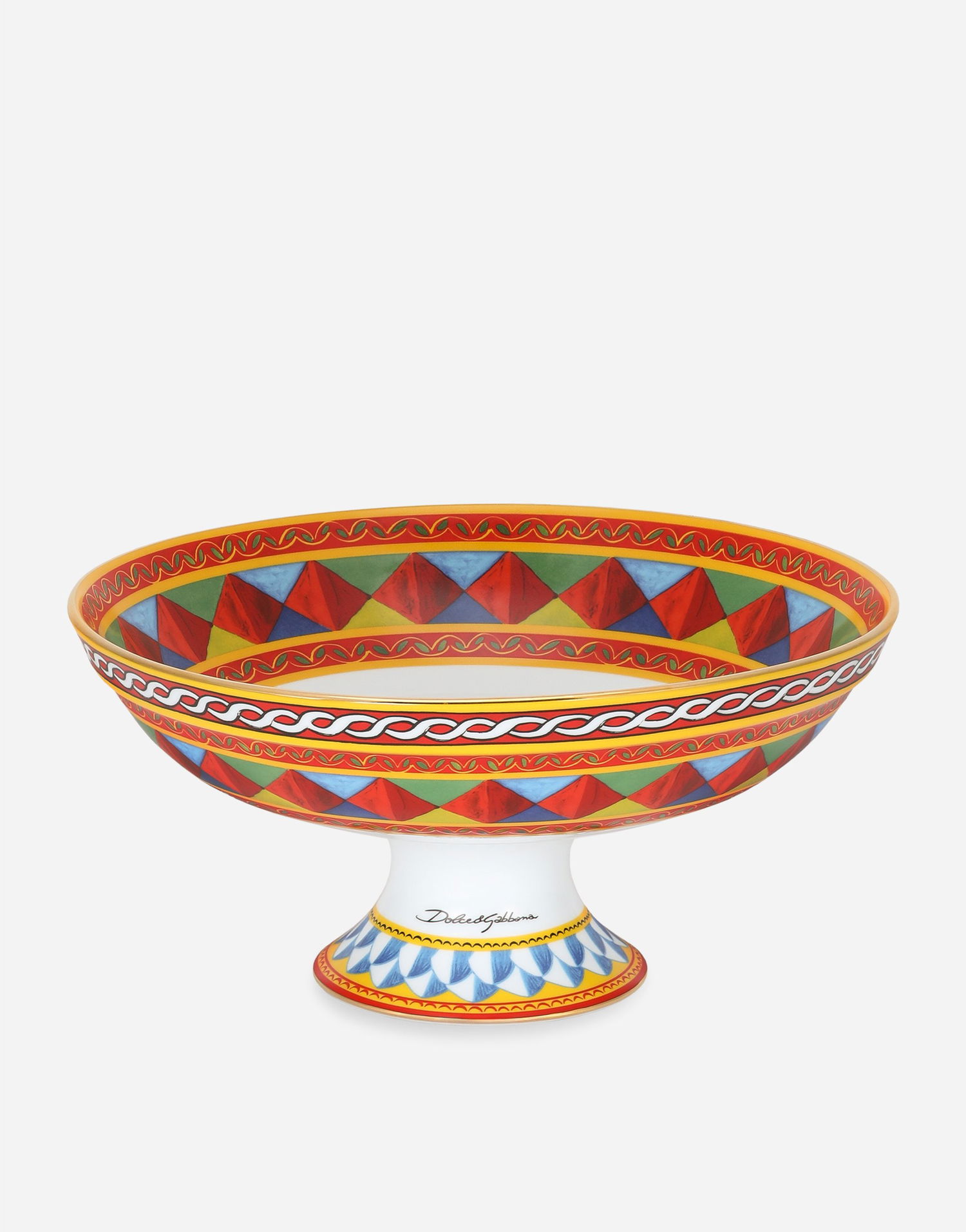 Heminredning Dolce & Gabbana Dolce & Gabbana Porcelain Fruit Bowl Flerfärgad | TCC193TCAMSUC032, 1