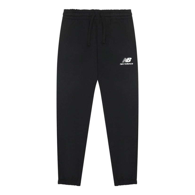 Träningsbyxor New Balance Essentials Stacked Logo Sweatpants Svart | AMP31539-BK