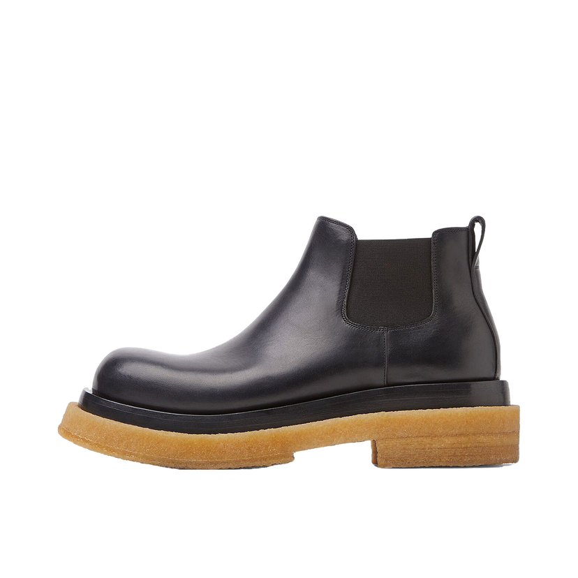 Sneakers och skor Bottega Veneta Cropped Chelsea Boots Svart | 668369VBS501000