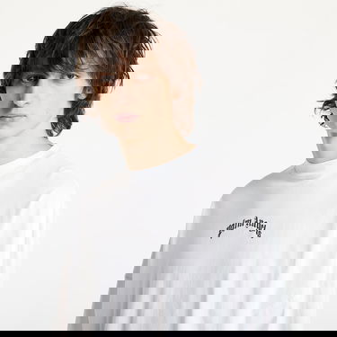 T-shirt Palm Angels Curved Logo T-Shirt Vit | PMAA002S25JER0010310, 1