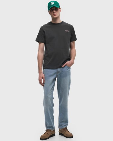 T-shirt A.P.C. A.P.C. Standard Rue Madame GOTS Tee Svart | COHBU-M26388-LLF, 1