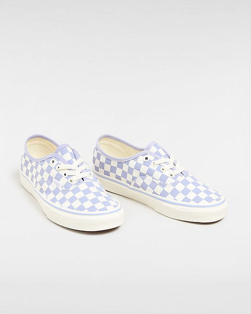 Sneakers och skor Vans Authentic Checkerboard Shoes (checkerboard Lilac) Unisex White, Size 2.5 Grå | VN000BW5LLC, 1