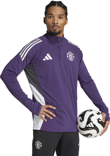T-shirt adidas Originals Manchester United TR TOP Long Sleeve Training Shirt 2025/26 Purpur | jp3124, 3