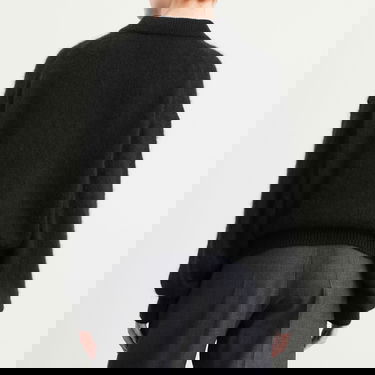 Sweater Studio Nicholson Studio Nicholson Dune Polo Sweater Svart | DUNESN-1493-BLK, 3