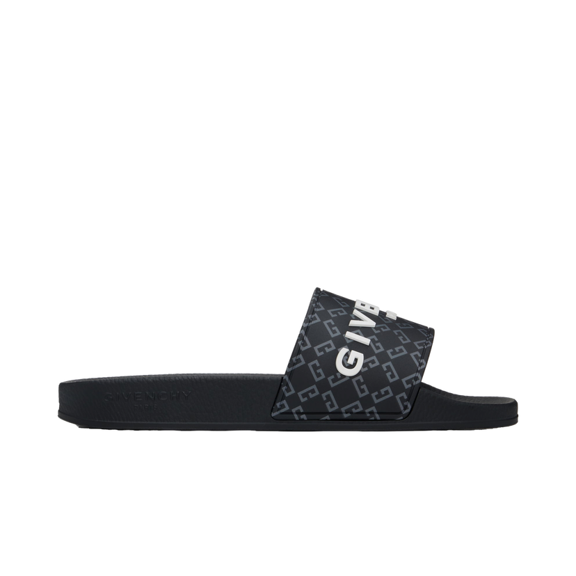 Sneakers och skor Givenchy Monogram Pool Slides Svart | BH301TH1UC001