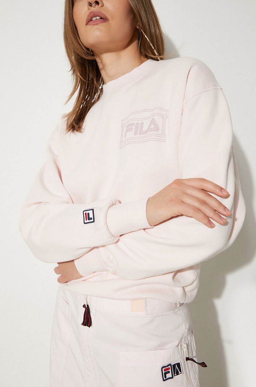 Sweatshirt FILA Fila x Aries Crewneck Sweatshirt Rosa | 42PS24ST010122270227