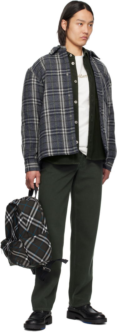 T-shirt Burberry Burberry Surfer Knight Cotton T-Shirt Vit | 8109085, 3