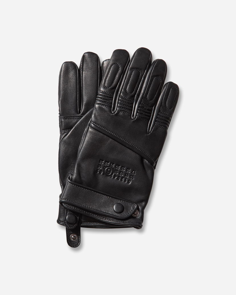 Handskar Maison Margiela Agnelle Leather Gloves Svart | SH2TS0003 900