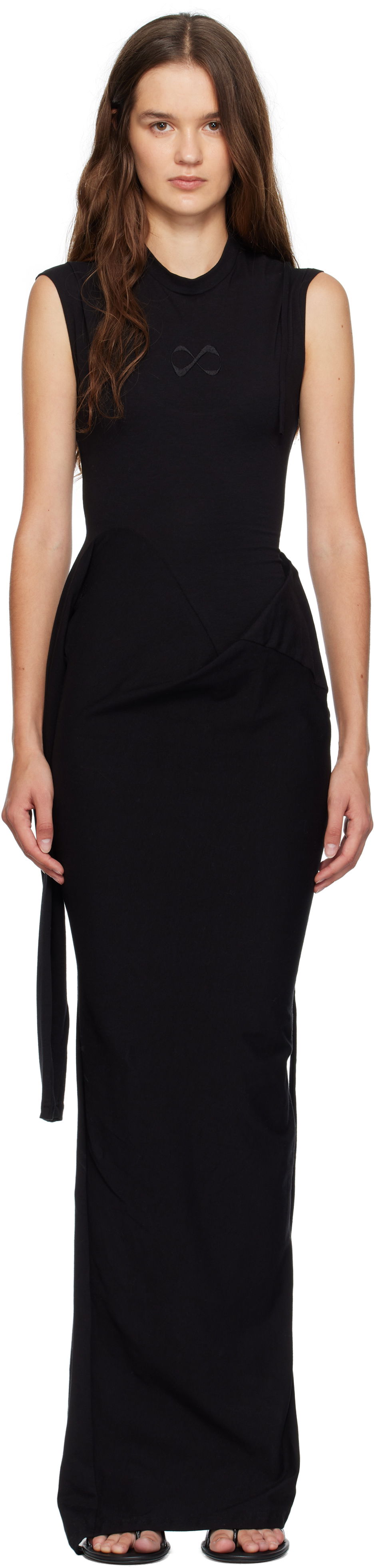 Klä Ottolinger Ottolinger Sleevy Maxi Dress Svart | 115-502315-01, 0