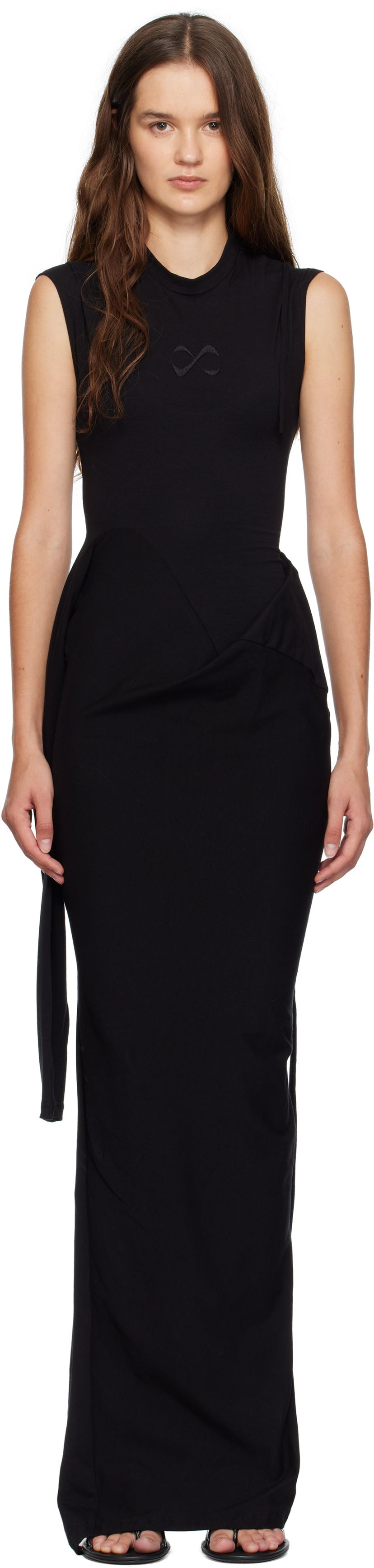 Klä Ottolinger Ottolinger Sleevy Maxi Dress Svart | 115-502315-01