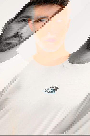 T-shirt The North Face Cotton Mountain Fun Graphic T-Shirt Vit | NF0A8F2NQLI1, 3