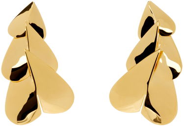 Örhängen Alaïa Long Heart Shaped Drop Earrings Gul | AA2B071LA006, 0