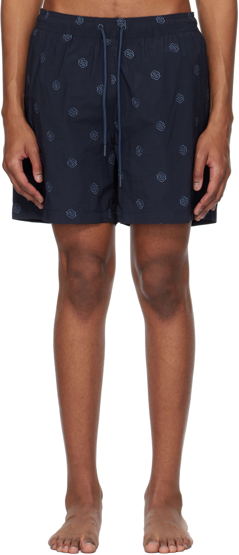 Badkläder BOSS BOSS Quick-Dry Swim Shorts Mörkblå | 50535785