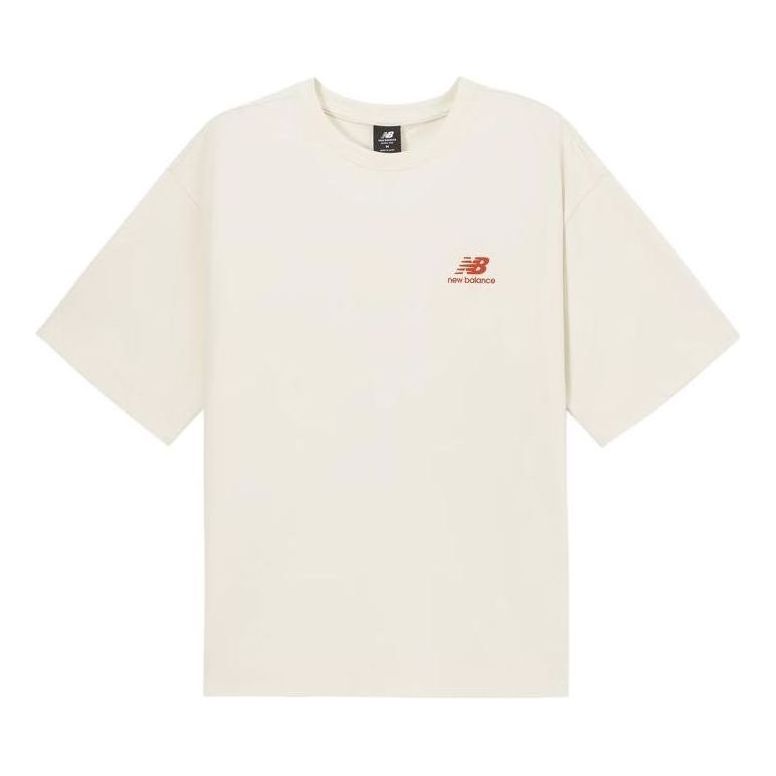 T-shirt New Balance Cartoon Logo Graphic Tee Vit | AMT32363-CIC