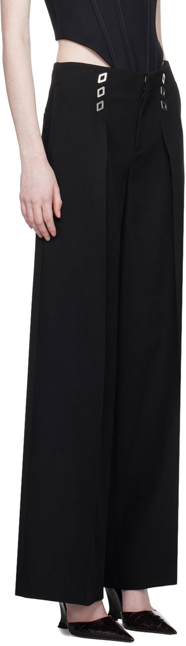 Byxor Dion Lee Diamond Stud Trousers Svart | C2160F23, 1