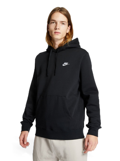 Sweatshirt Nike NSW Club Hoodie PO Svart | BV2654-010