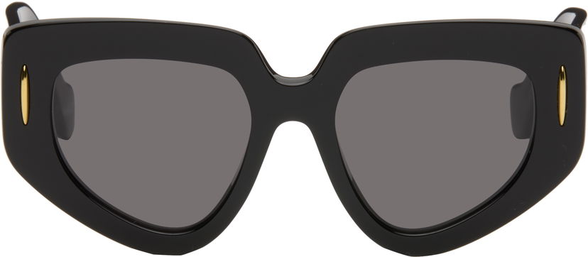 Solglasögon Loewe Loewe Small Butterfly Screen Sunglasses Svart | LW40160IW5101A 192337224805