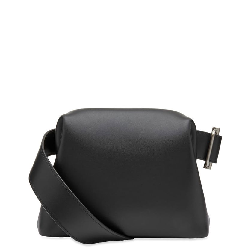 Axelväska OSOI Mini Brot Leather Shoulder Bag Svart | 16FB010-03-01