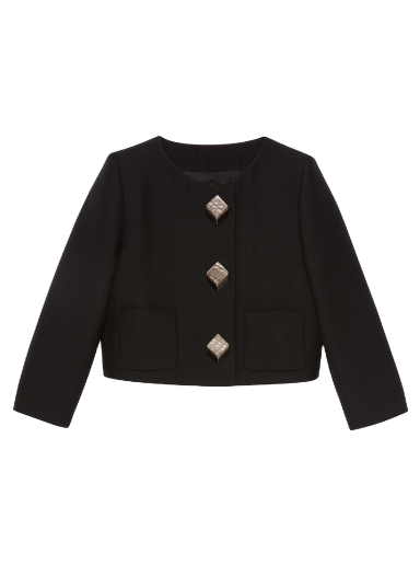 Jacka Gucci Dry Wool Jacket Svart | 731312 ZAK4N 1000