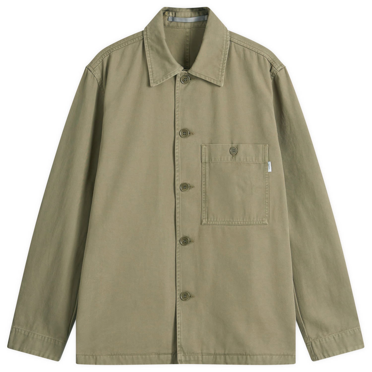 Skjorta NORSE PROJECTS Norse Projects Standard Twill Overshirt Grön | N50-0260-8076, 1